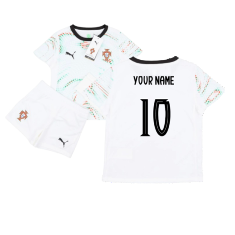2025-2026 Portugal Away Mini Kit (Your Name)
