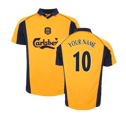2000-2001 Liverpool Away Retro Shirt (Your Name)