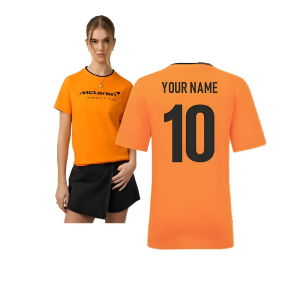 2025 McLaren F1 Core Essentials T-shirt - Autumn Glory (Womens)