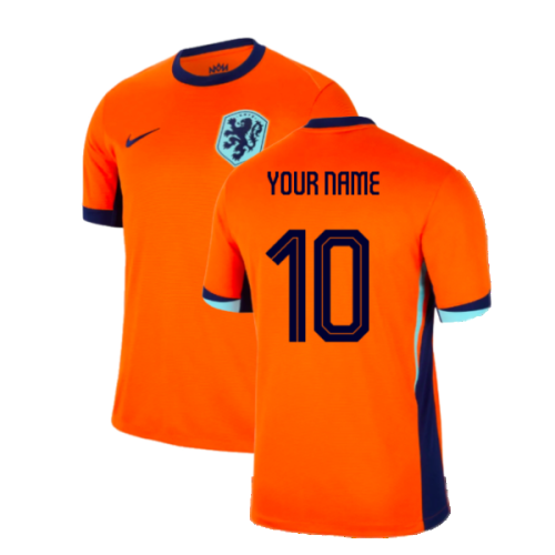 2024-2025 Netherlands Home Shirt (Your Name)