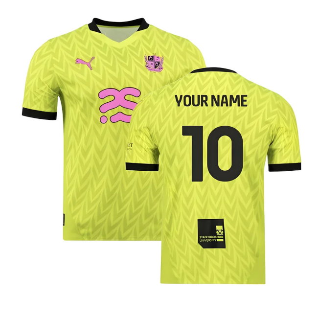 2024-2025 Port Vale Away Shirt (Your Name)