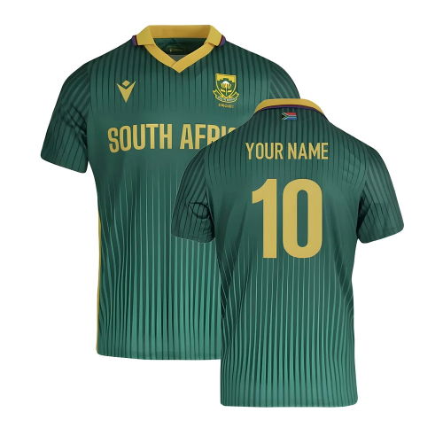 2025-2026 CSA Proteas Match Day ODI Cricket Shirt (Your Name)