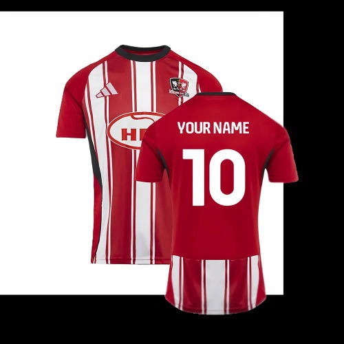 2025-2026 Exeter City Home Shirt (Your Name)