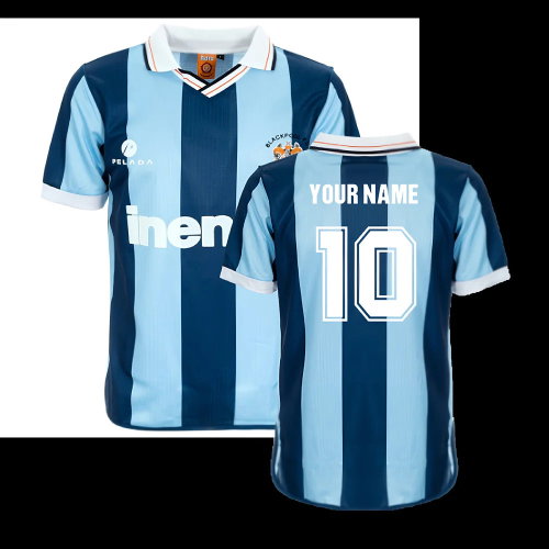1993-1994 Blackpool Away Inenco Retro Shirt (Your Name)