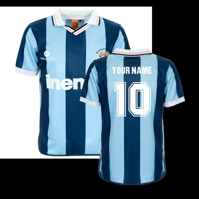 1993-1994 Blackpool Away Inenco Retro Shirt (Your Name)