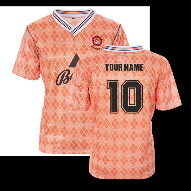 1989-1990 Blackpool Bass Retro Shirt (Your Name)