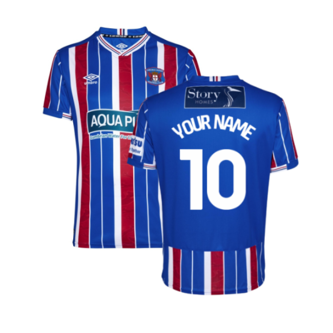 2025-2026 Carlisle United Home Shirt (Your Name)