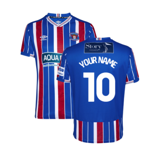 2025-2026 Carlisle United Home Shirt (Kids) (Your Name)