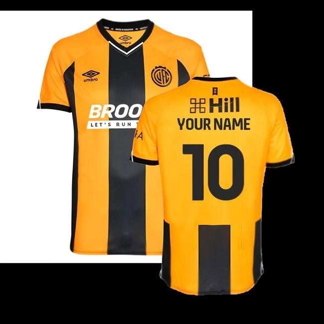 2025-2026 Cambridge United Home Shirt (Your Name)