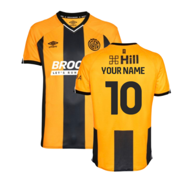 2025-2026 Cambridge United Home Shirt - Kids (Your Name)