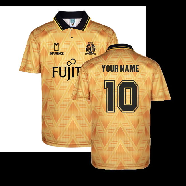 Cambridge United 1991-1993 Home Retro Shirt (Your Name)