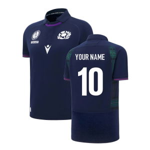 2025-2026 Scotland Home WRWC Poly Rugby Shirt