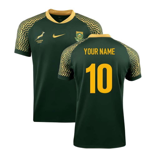 2024 South Africa Springboks Sevens Home Shirt (Your Name)