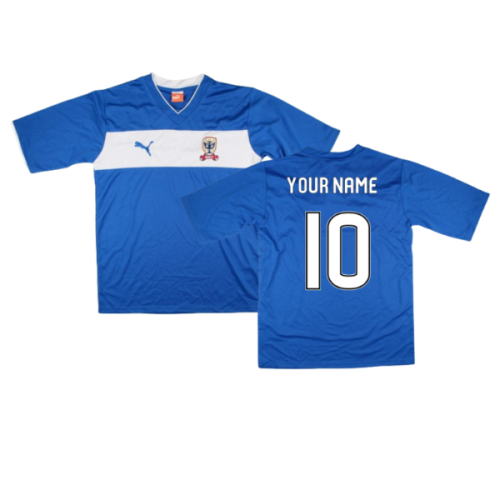 2015-2016 Airdrie Training Shirt Blue (Your Name)