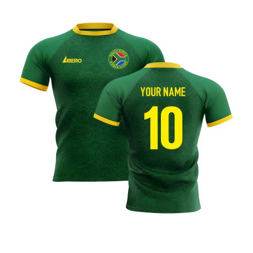 2025-2026 Springboks South Africa Home Rugby Shirt Adult Long Sleeves (Your Name)