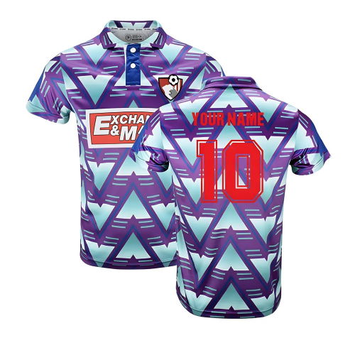Bournemouth 1992-1994 Retro Away Shirt (Your Name)