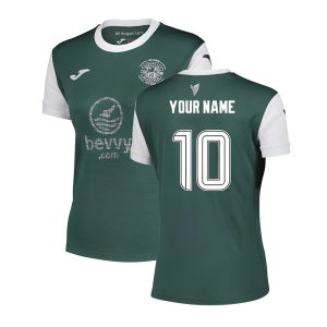 2025-2026 Hibernian Home Shirt - Womens (Your Name)