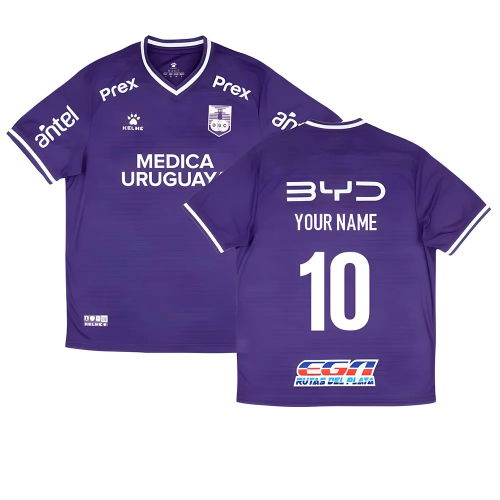 2025-2026 Defensor Sporting Club Home Shirt (Your Name)