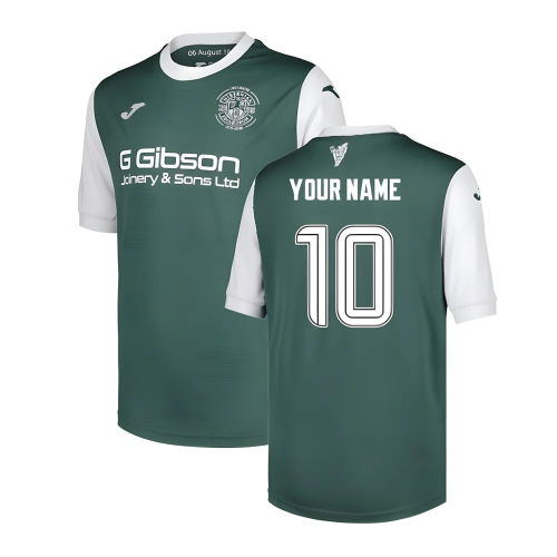 2025-2026 Hibernian Home Shirt - Kids (Your Name)
