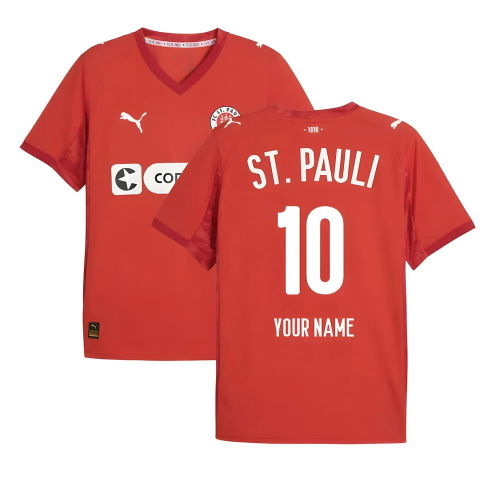 2025-2026 St Pauli Fourth Shirt (Your Name)