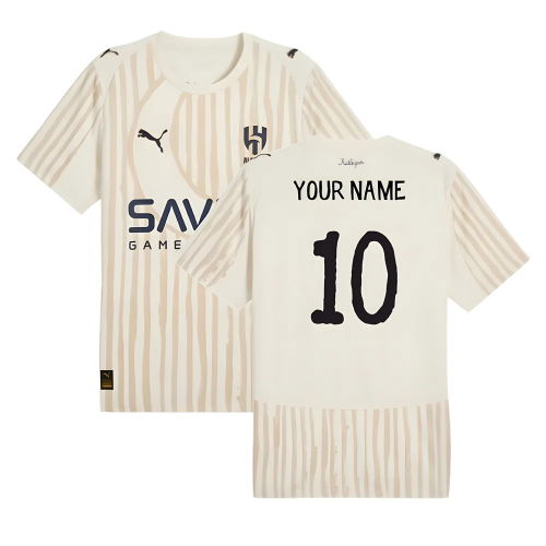 2025-2026 KIDSUPER x Al-Hilal CWC Goalkeeper Shirt (Alpine Snow) (Your Name)