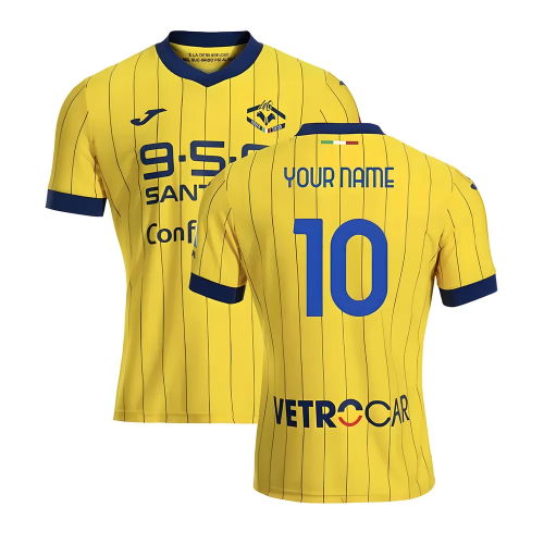 2024-2025 Hellas Verona Fourth Shirt (Yellow) (Your Name)