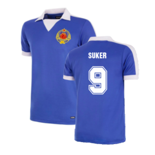 Yugoslavia 1980 Retro Football Shirt (Suker 9)