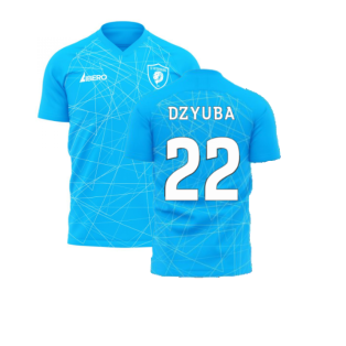 Zenit 2023-2024 Home Concept Football Kit (Libero) (DZYUBA 22)