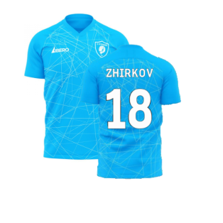 Zenit 2023-2024 Home Concept Football Kit (Libero) (ZHIRKOV 18)