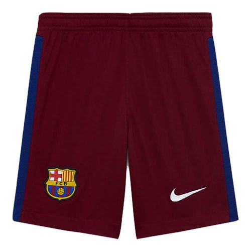2020-2021 Barcelona Home Goalkeeper Shorts (Red) - Kids