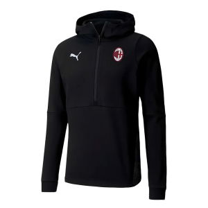 2020-2021 AC Milan Casuals Hoody (Black)