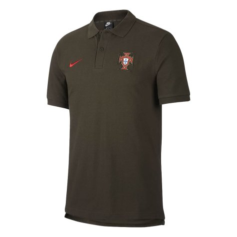 2020-2021 Portugal Core Polo Shirt (Sequoia)