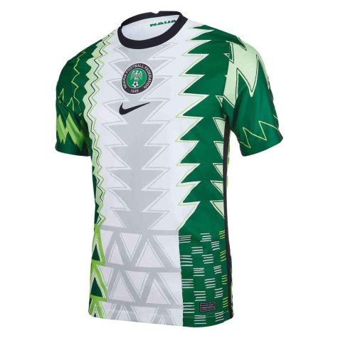 2020-2021 Nigeria Home Shirt [CT4225-100] - Uksoccershop