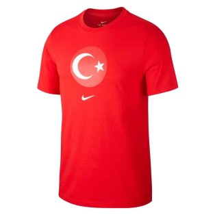 2020-2021 Turkey Evergreen Crest Tee (Red)