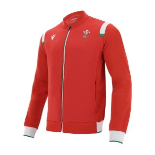 2020-2021 Wales Rugby Anthem Jacket (Red)