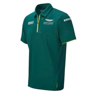 2021 Aston Martin F1 Official Team Polo (Green)