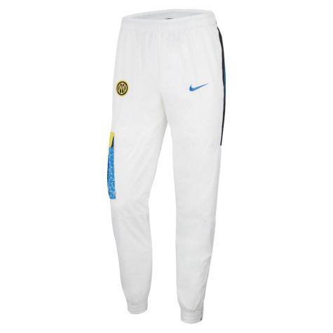2021-2022 Inter Milan Track Pants (White)