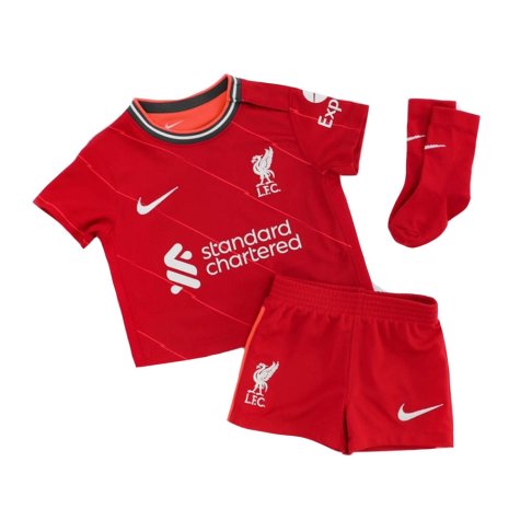 Liverpool 2021-2022 Home Baby Kit