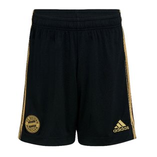 2021-2022 Bayern Munich Away Shorts (Black) - Kids