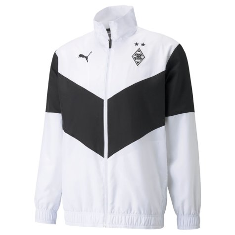 2021-2022 Borussia MGB Pre-Match Jacket (White)