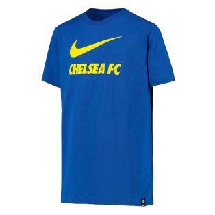 2021-2022 Chelsea Swoosh Club Tee (Blue)