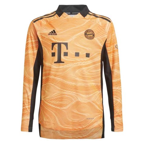 2021-2022 Bayern Munich Home Goalkeeper Shirt (Orange)