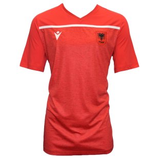2021-2022 Albania Training Shirt (Red)