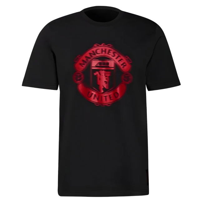 Man Utd 2021-2022 Tee (Black)