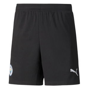 2021-2022 Man City Goalkeeper Shorts (Black) - Kids