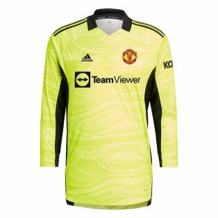 Man Utd 2021-2022 Home Goalkeeper Shirt (Yellow)