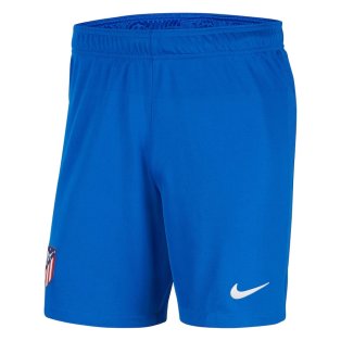 2021-2022 Atletico Madrid Home Shorts (Laser Crimson)