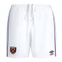 2021-2022 West Ham Home Shorts (Kids)