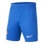 2021-2022 Atletico Madrid Home Shorts (Blue) - Kids