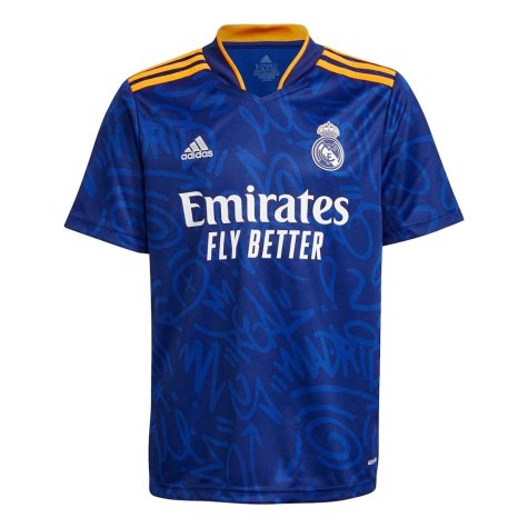 Real Madrid 2021-2022 Away Shirt (Kids)